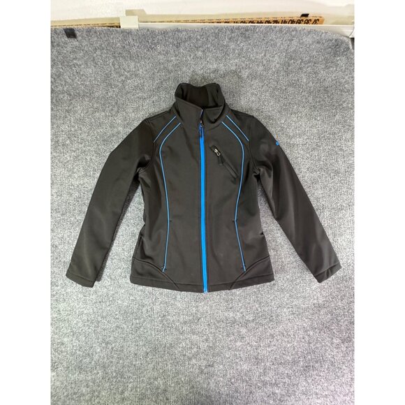 Snozu womens Small Platinum Collection black zip up front jacket - Picture 5 of 16